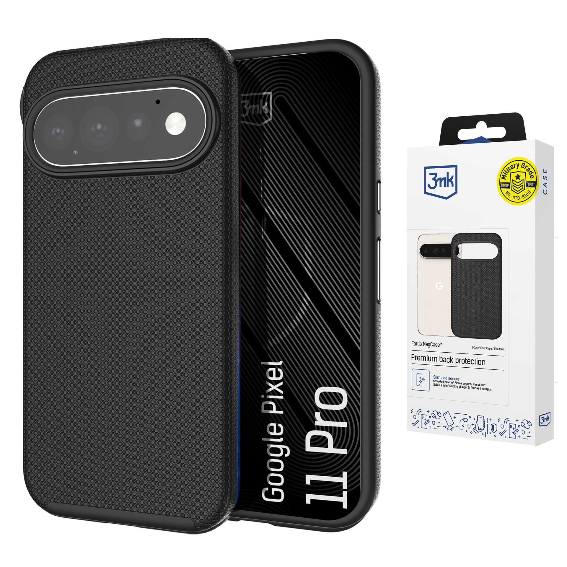 Google Pixel 11 Pro – 3mk Fortis MagCase telefoniümbris