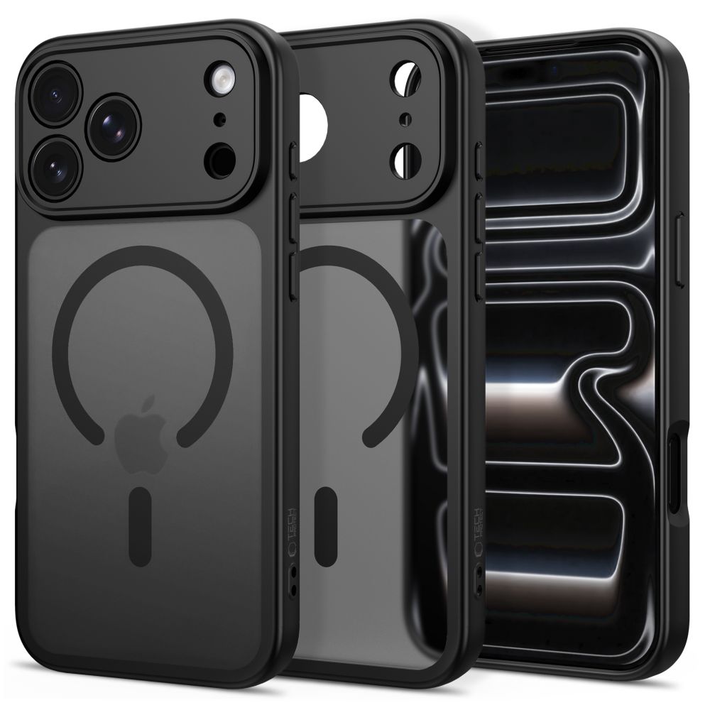 Tech-Protect BasicMag MagSafe ümbris mudelitele iPhone 17 Pro / 18 Pro, mattmust