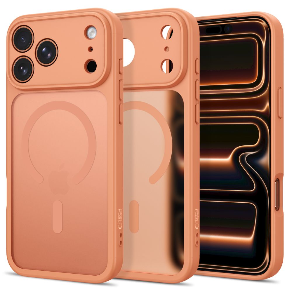 Tech-Protect BasicMag MagSafe ümbris mudelitele iPhone 17 Pro / 18 Pro, mattoranž
