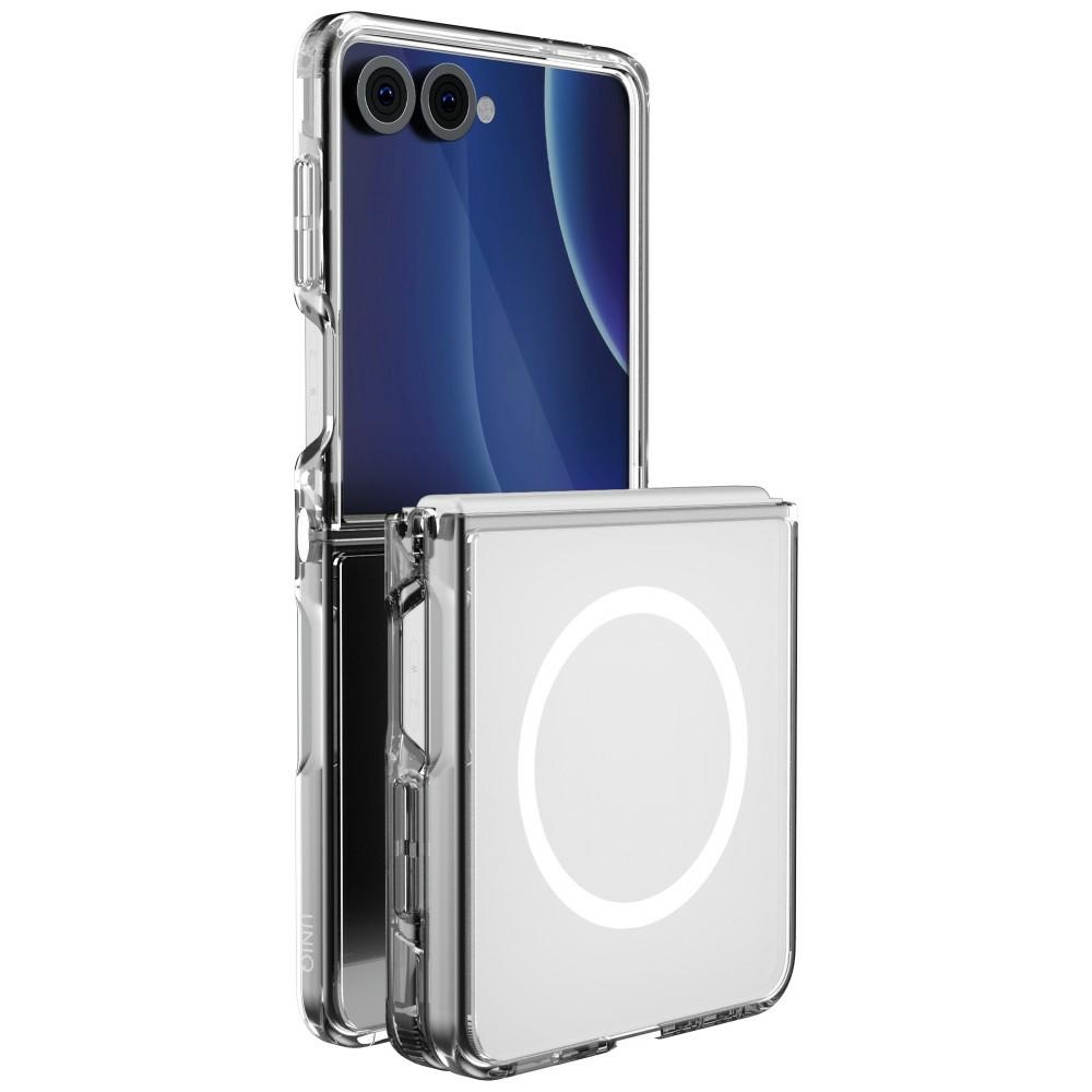 Uniq LifePro Xtreme MagClick-laadimist toetav ümbris mudelile Samsung Galaxy Z Flip 8 – värv: läbipaistev