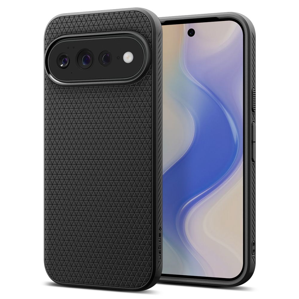 Spigen Liquid Air ümbris mudelile Google Pixel 11 Pro XL, must
