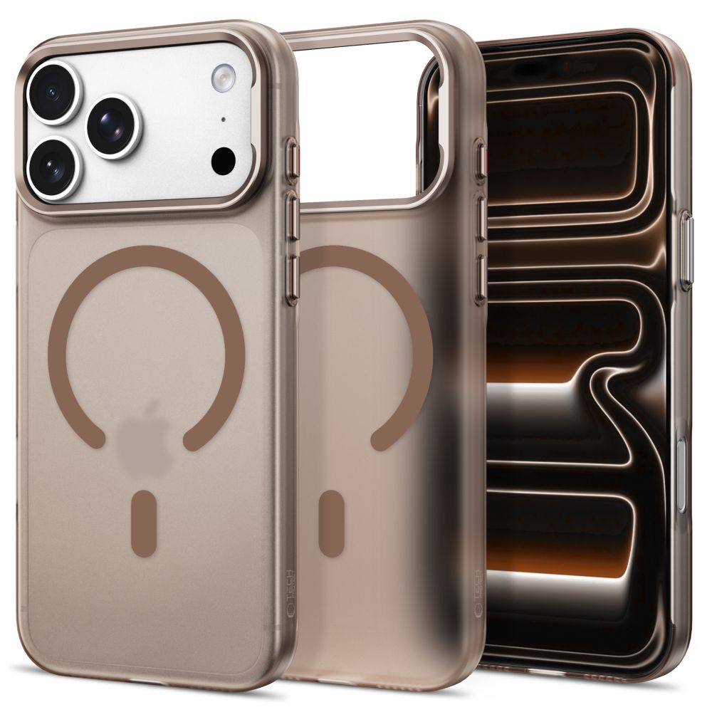 Tech-Protect MagZero MagSafe ümbris mudelile iPhone 17 Pro / 18 Pro – matt pruun