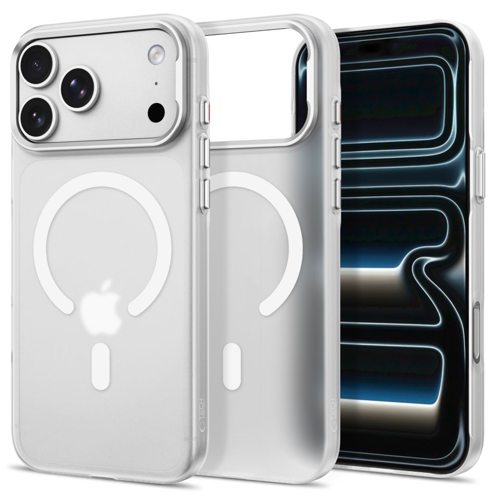 Tech-Protect MagZero MagSafe ümbris mudelile iPhone 17 Pro Max / 18 Pro Max – mattvalge