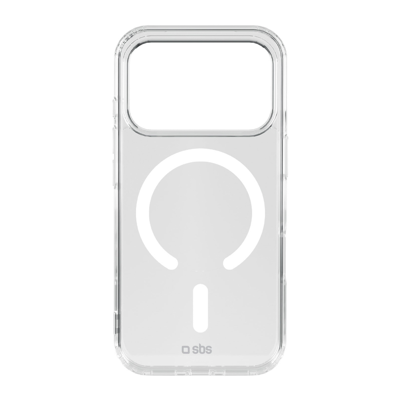 SBS D3O Active ümbris mudelile iPhone 18 Pro / 17 Pro, ühildub MagSafe'iga – läbipaistev
