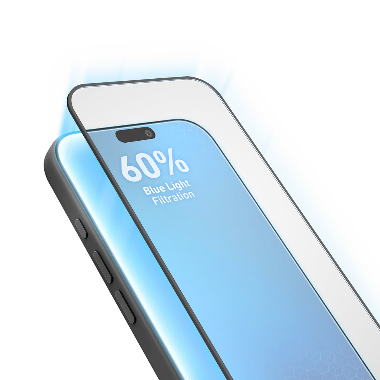 SBS Anti Blue täiskattega karastatud kaitseklaas mudelile iPhone 18 Pro Max, sinise valguse filtriga