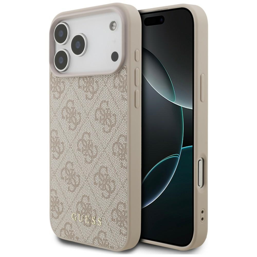 Guess 4G Classic ümbris mudelile iPhone 17 Pro Max / 18 Pro Max – värv: roosa