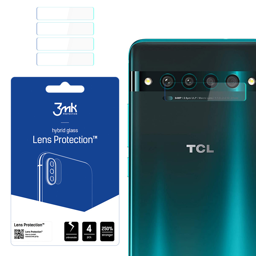 TCL 10 Pro – 3mk Lens Protection kaamera objektiivi kaitse