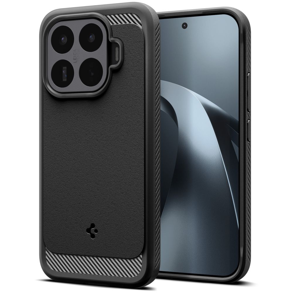 Spigen Rugged Armor ümbris Xiaomi 17T jaoks, mattmust