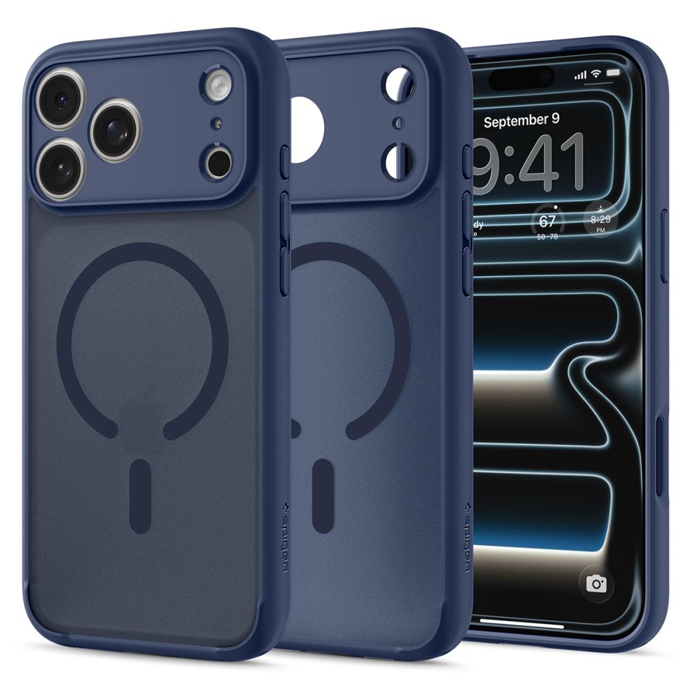 Spigen Ultra Hybrid MagSafe ümbris iPhone 18 Pro Max / 17 Pro Max jaoks, tumesinine