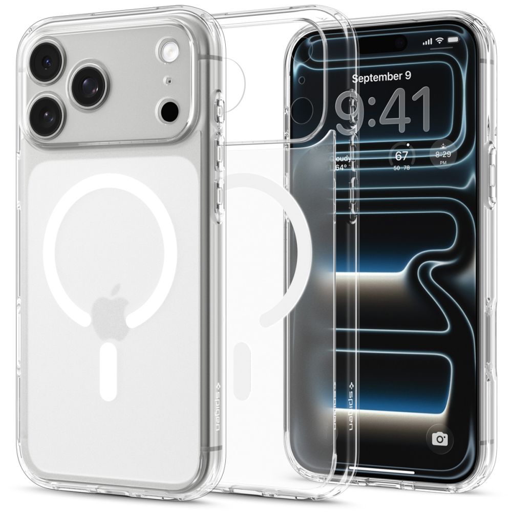 Spigen Ultra Hybrid MagSafe ümbris iPhone 18 Pro Max / 17 Pro Max jaoks, matt valge