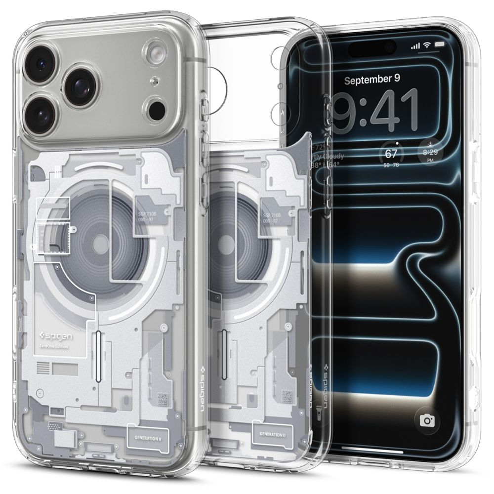 Spigen Ultra Hybrid MagSafe Zero One ümbris iPhone 18 Pro Max / 17 Pro Max jaoks, valge
