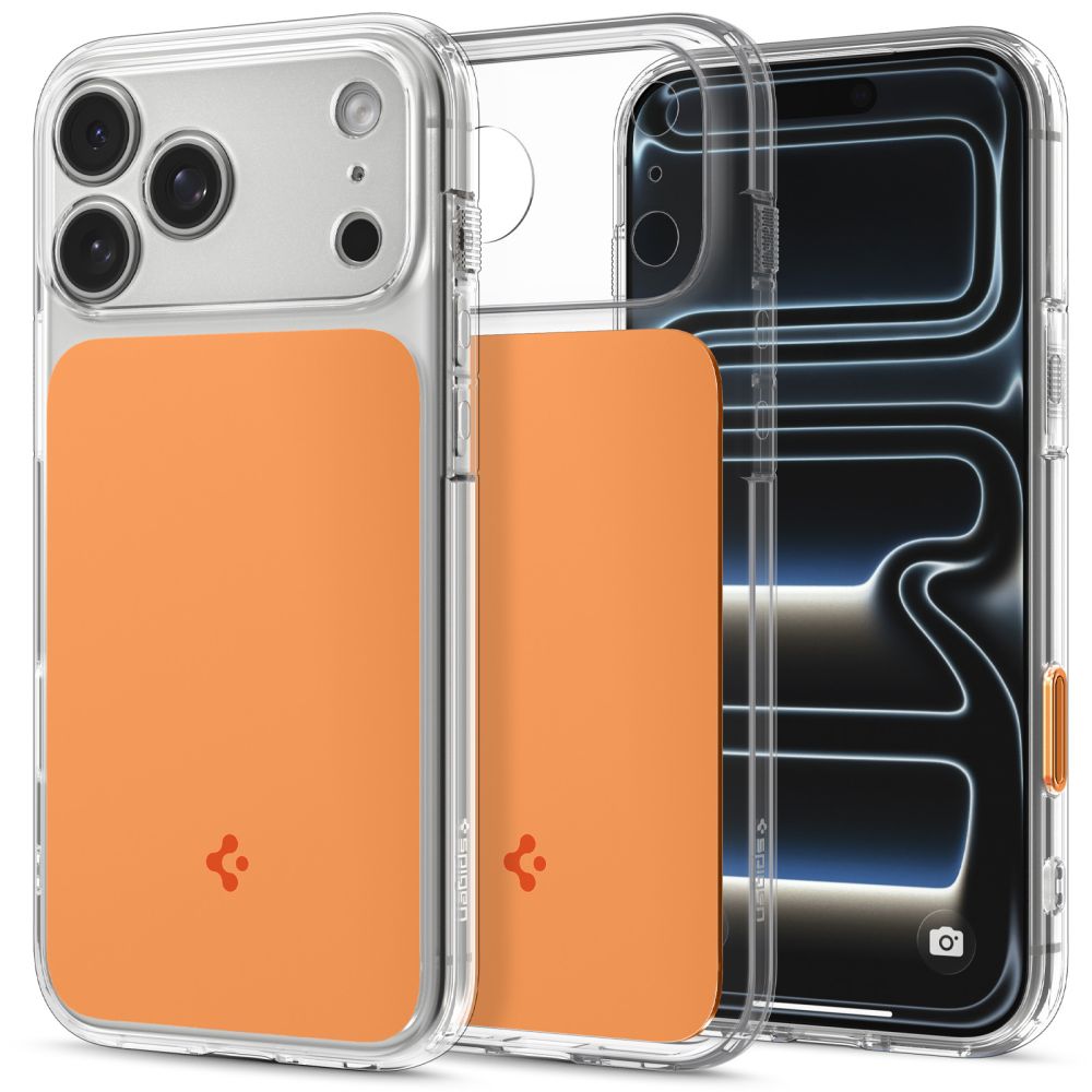 Spigen Ultra Hybrid MagSafe ümbris iPhone 18 Pro Max / 17 Pro Max jaoks, oranž