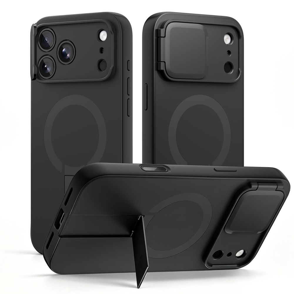 Tech-Protect Kevlar Aura MagSafe ümbris mudelitele iPhone 18 Pro / 17 Pro, must