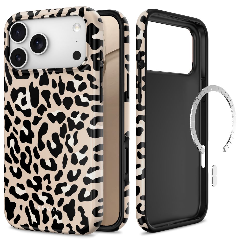 Tech-Protect Lamano MagSafe ümbris mudelitele iPhone 18 Pro Max / 17 Pro Max, beež ja must