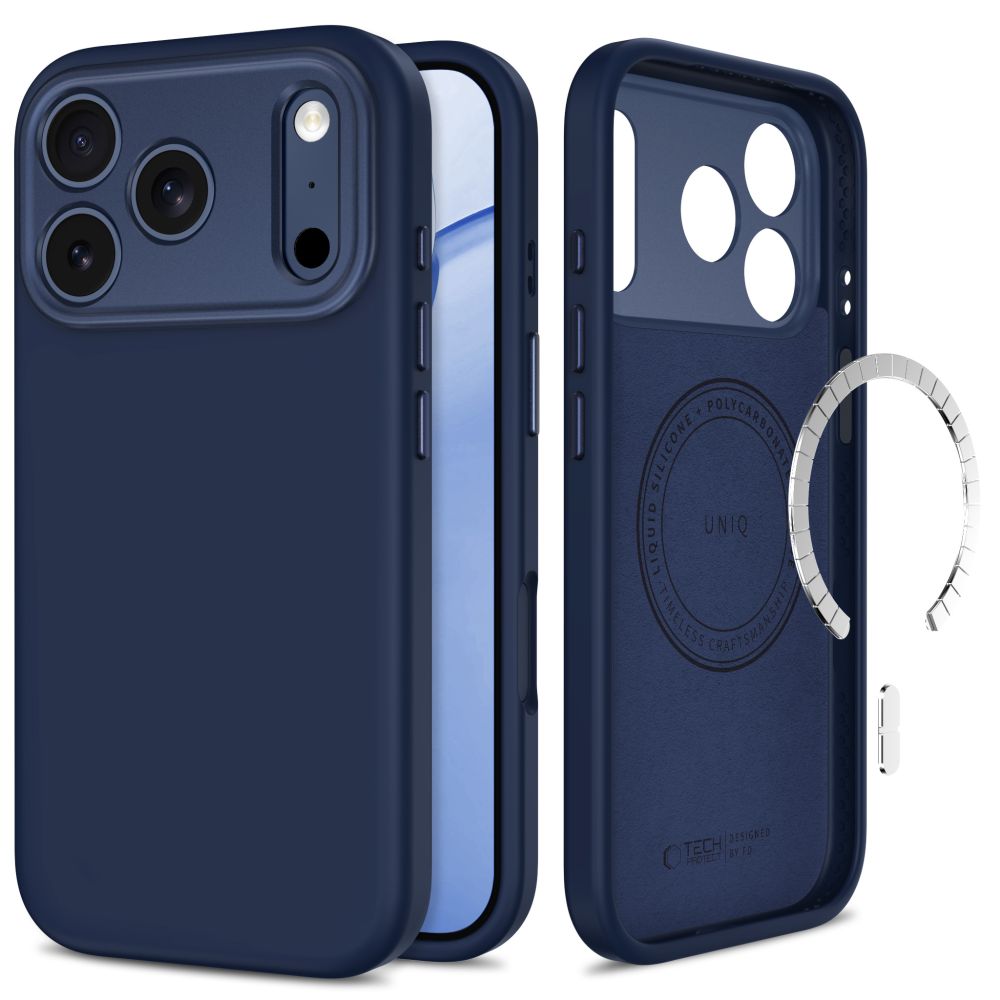 Tech-Protect Uniq MagSafe CC ümbris iPhone 18 Pro Max / 17 Pro Max jaoks, tumesinine