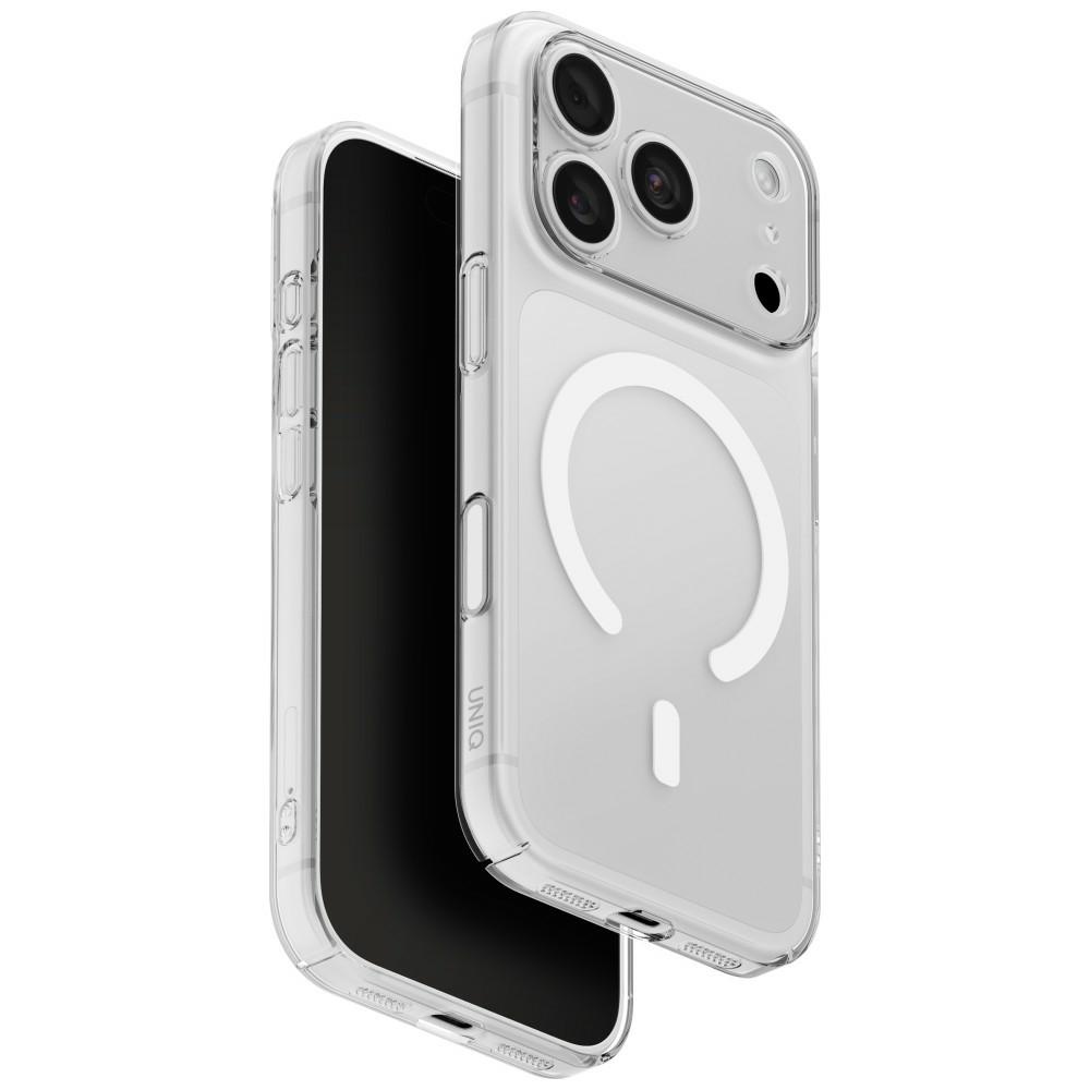 Uniq Hybrid Maglick Charging Airsuit ümbris iPhone 18 Pro / 17 Pro – läbipaistev