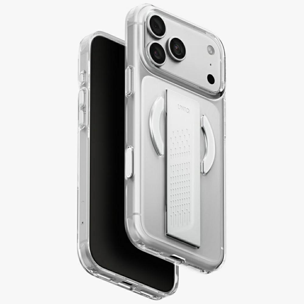 Uniq Heldro Air Magclick Charging ümbris iPhone 18 Pro Max / 17 Pro Max – läbipaistev