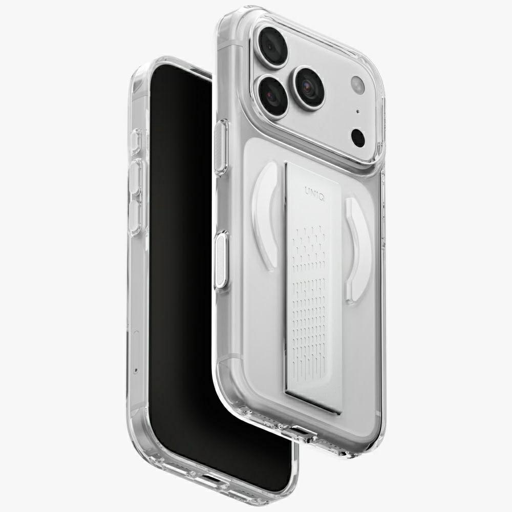 Uniq Heldro Air Magclick Charging ümbris iPhone 18 Pro / 17 Pro – läbipaistev