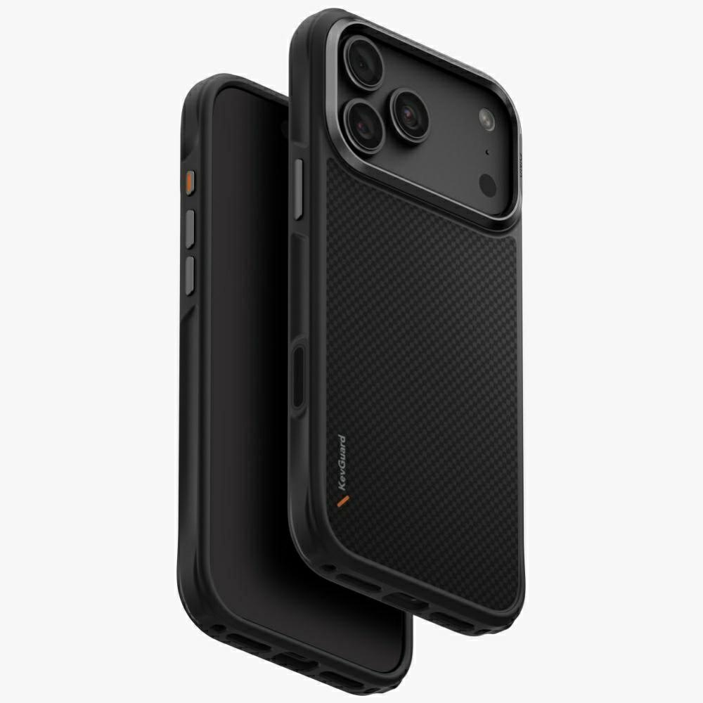 Uniq Keva Magclick Charging ümbris iPhone 18 Pro Max / 17 Pro Max – must