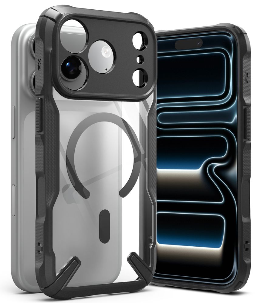 Ringke Fusion X Magnetic MagSafe ümbris iPhone 18 Pro Max / 17 Pro Max jaoks, must