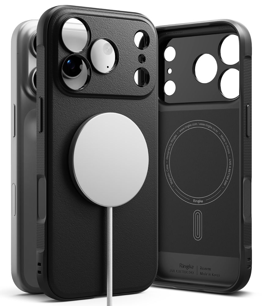 Ringke Onyx MagSafe ümbris iPhone 18 Pro / 17 Pro jaoks, must