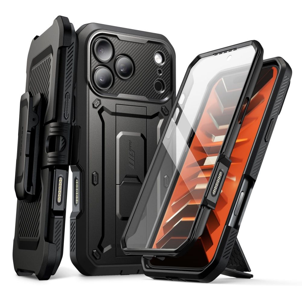 Supcase Unicorn Beetle Pro ümbris iPhone 18 Pro / 17 Pro – must