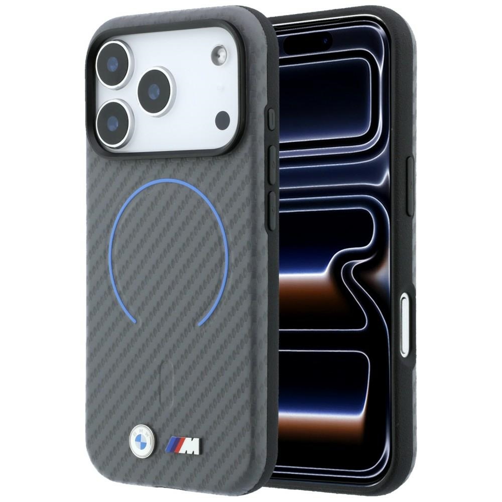 BMW M Carbon Printed Ring MagSafe ümbris iPhone 18 Pro / 17 Prole – hall