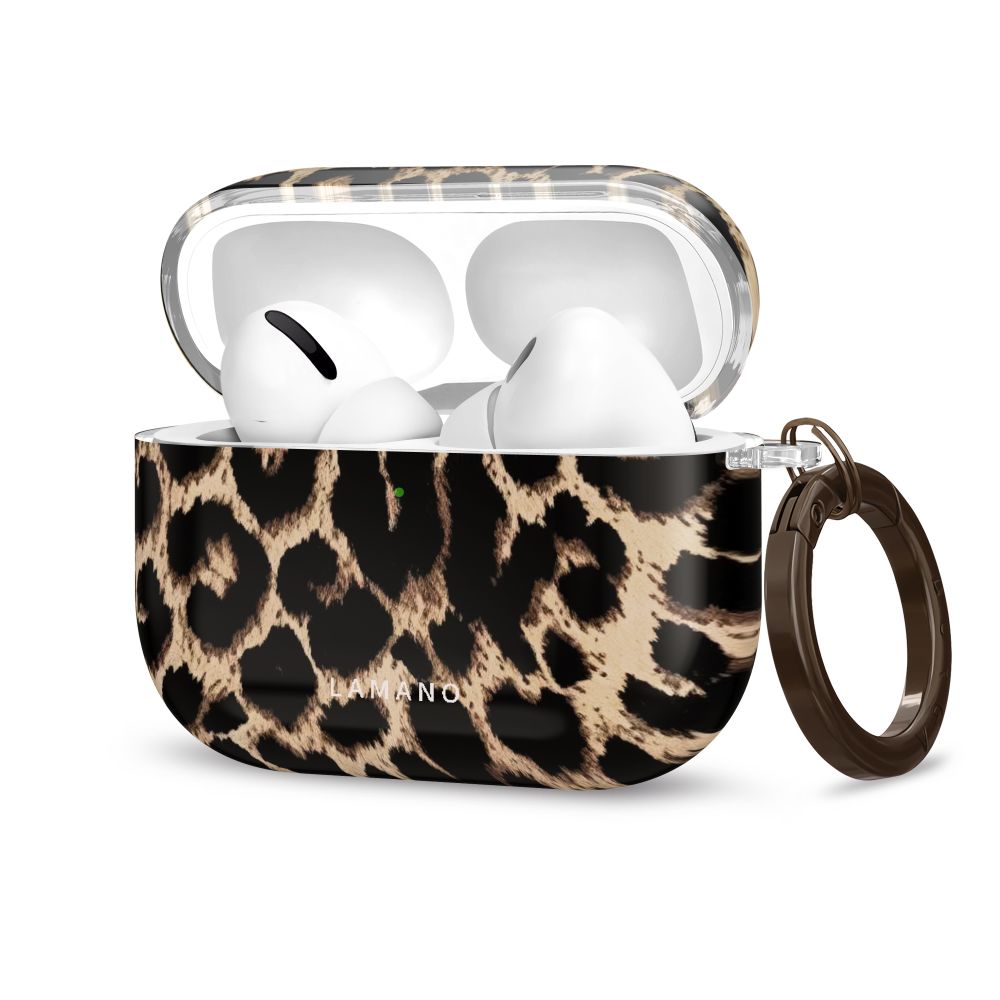 Tech-Protect Lamano case for AirPods Pro 3 - black and brown