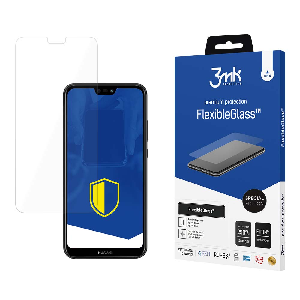 Huawei P20 Lite – 3mk FlexibleGlass Special Edition telefoni ekraanikaitse