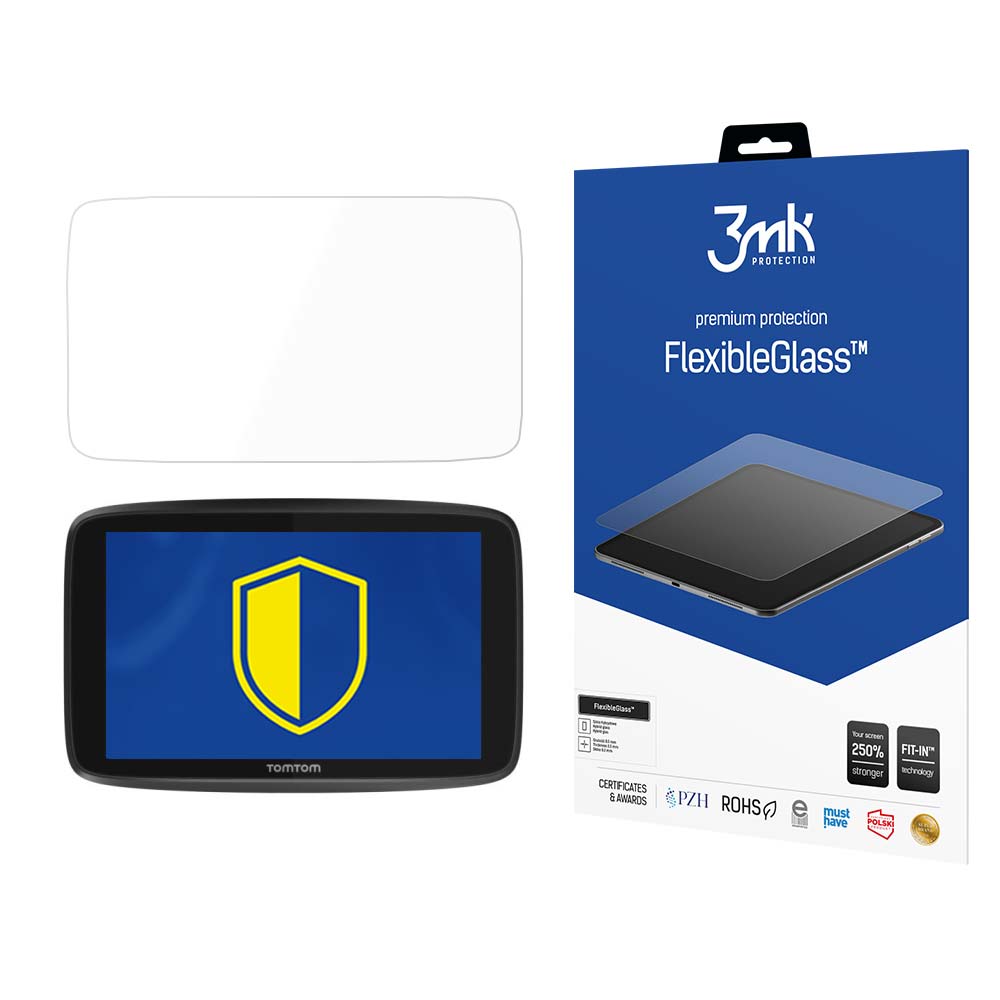 Tomtom Go Professional 6250 – 3mk FlexibleGlass telefoni ekraanikaitse