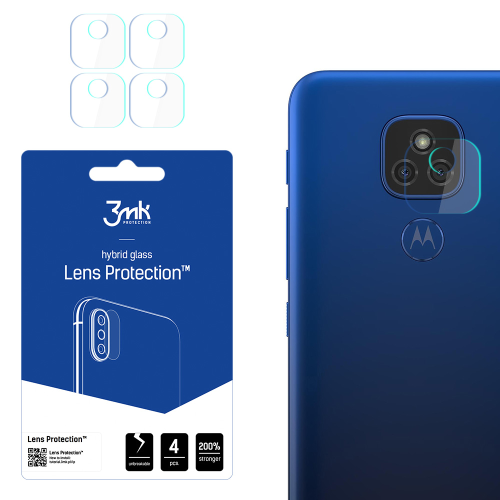 Motorola Moto E7 Plus – 3mk Lens Protection kaamera objektiivi kaitse