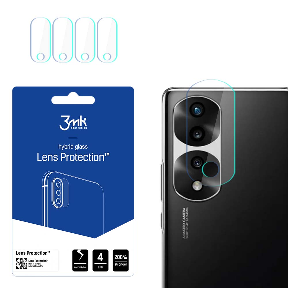 Honor 70 Pro/Pro+ – 3mk Lens Protection kaamera objektiivi kaitse