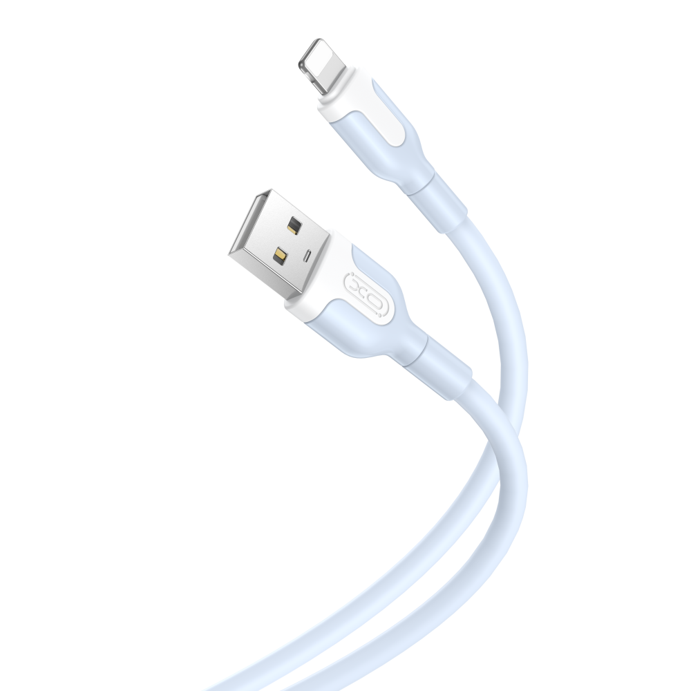 XO kaabel NB212 USB - Lightning 1,0 m 2,1A, sinine