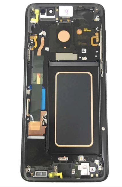 LCD-ekraan Samsung G965F S9 Plus puuteekraani ja raamiga, must, originaal (Service Pack)