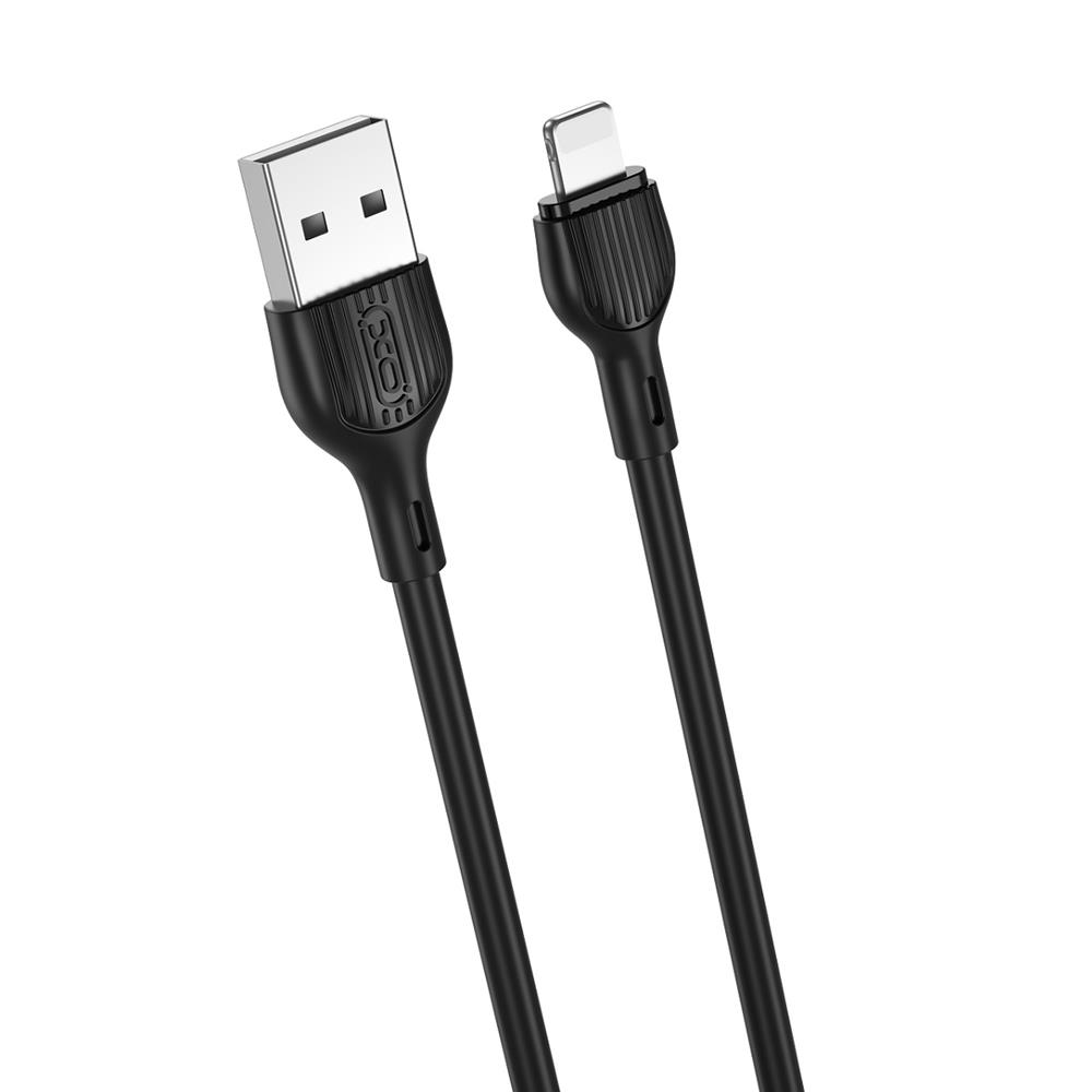 XO kaabel NB200 USB - Lightning 2,0m 2.1A, must