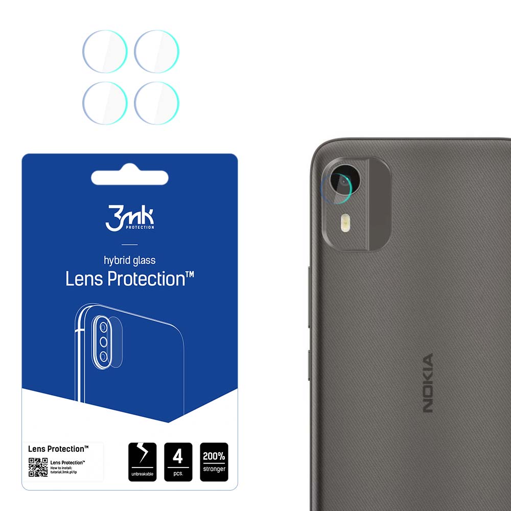 Nokia C12 – 3mk Lens Protection kaamera objektiivi kaitse