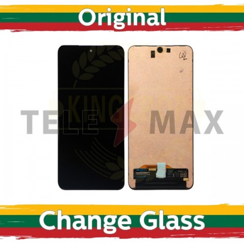 LCD-ekraan Samsung G990 S21 FE jaoks, must (taastatud: Telemax, NoFrame-versioon)