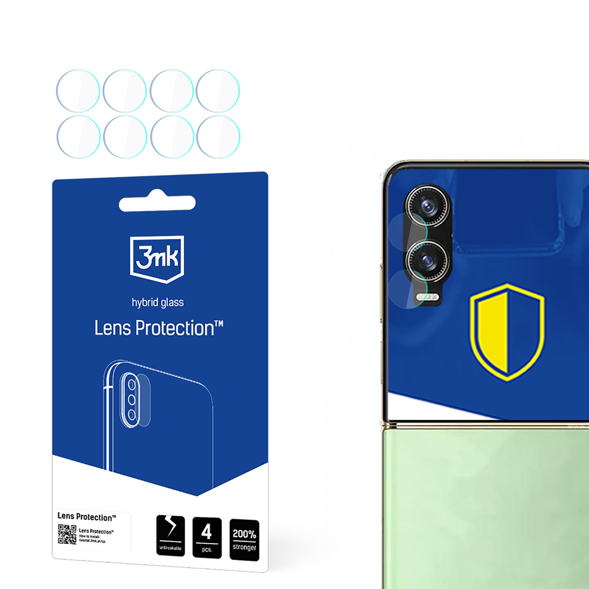 Tecno Phantom V Flip2 (front) – 3mk Lens Protection kaamera objektiivi kaitse