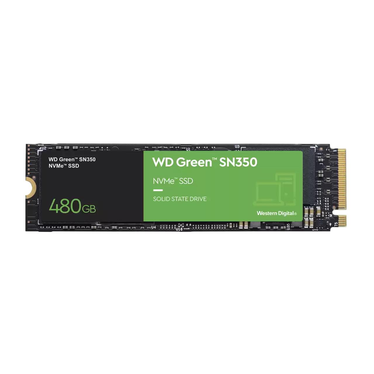 SanDisk WDS480G2G0C SSD-ketas, 480 GB, M.2, PCI Express 3.0, NVMe, lugemiskiirus 2400 MB/s, kirjutuskiirus 1650 MB/s, MTBF 1 000 000 h, 60 TBW
