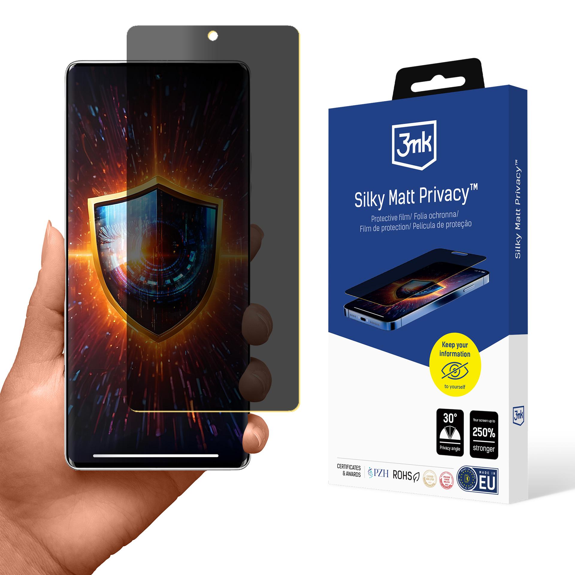 3mk Silky Matt privaatsuskaitsekile Infinix Hot 50 Pro+ jaoks