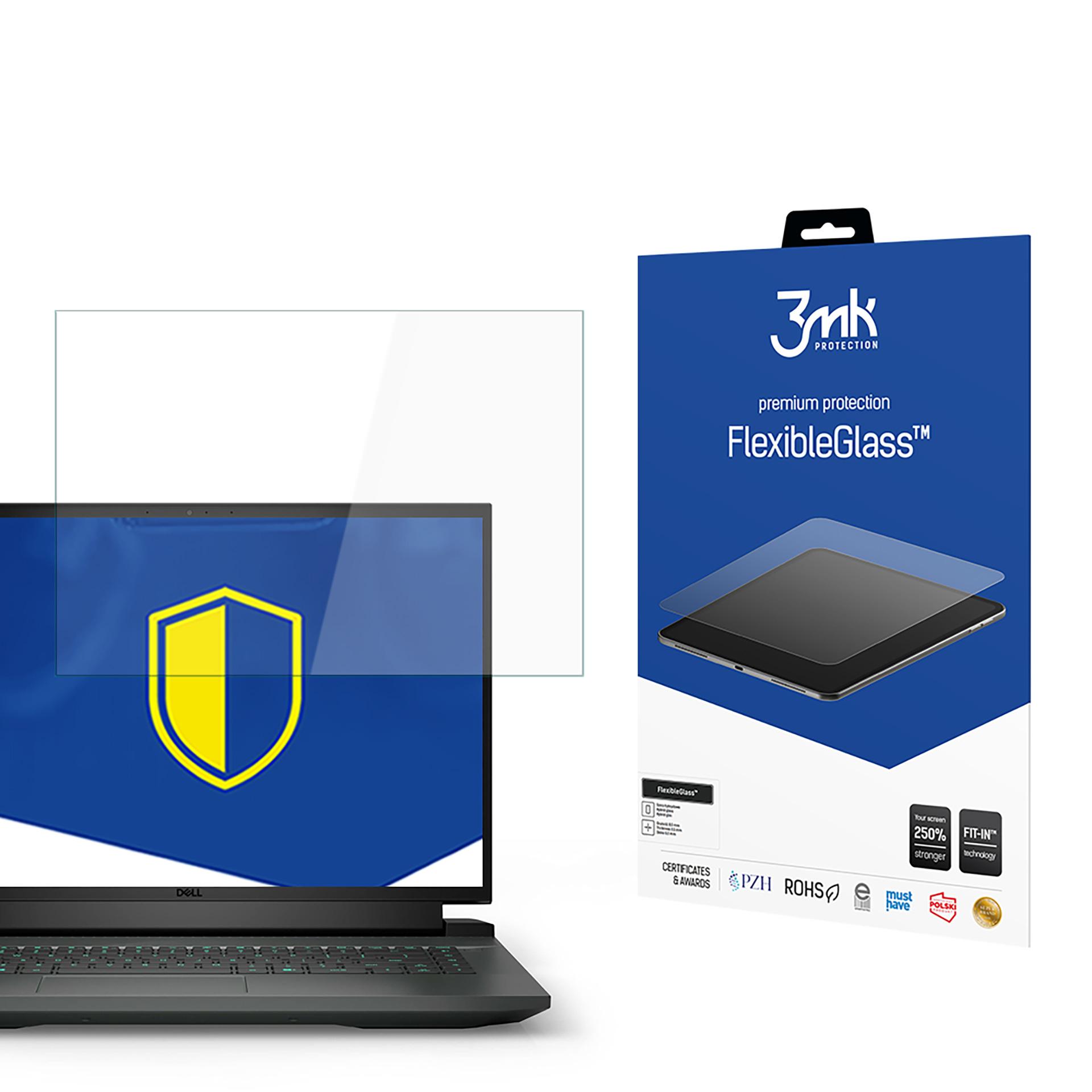 Dell G16 – 3mk FlexibleGlass (kuni 17") arvuti ekraanikaitse