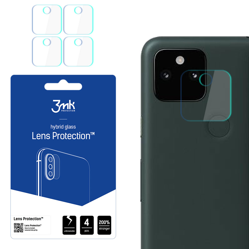 Google Pixel 5A 5G – 3mk Lens Protection kaamera objektiivi kaitse