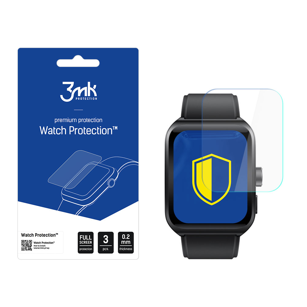 Oppo Watch 4 Pro – 3mk Watch Protection ARC nutikella ekraanikaitse