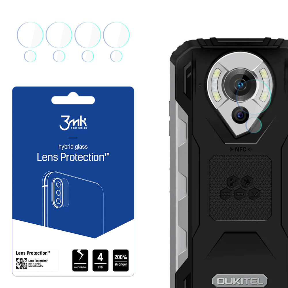 Oukitel WP16 – 3mk Lens Protection kaamera objektiivi kaitse