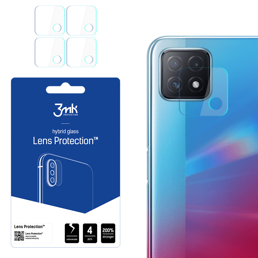 Oppo A73 5G – 3mk Lens Protection kaamera objektiivi kaitse