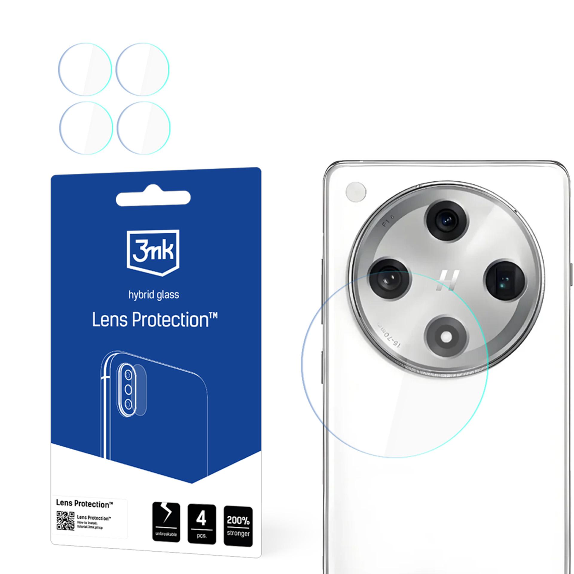 3mk Lens Protection Hübriidklaas jaoks the Camera Lens jaoks Oppo Find X8