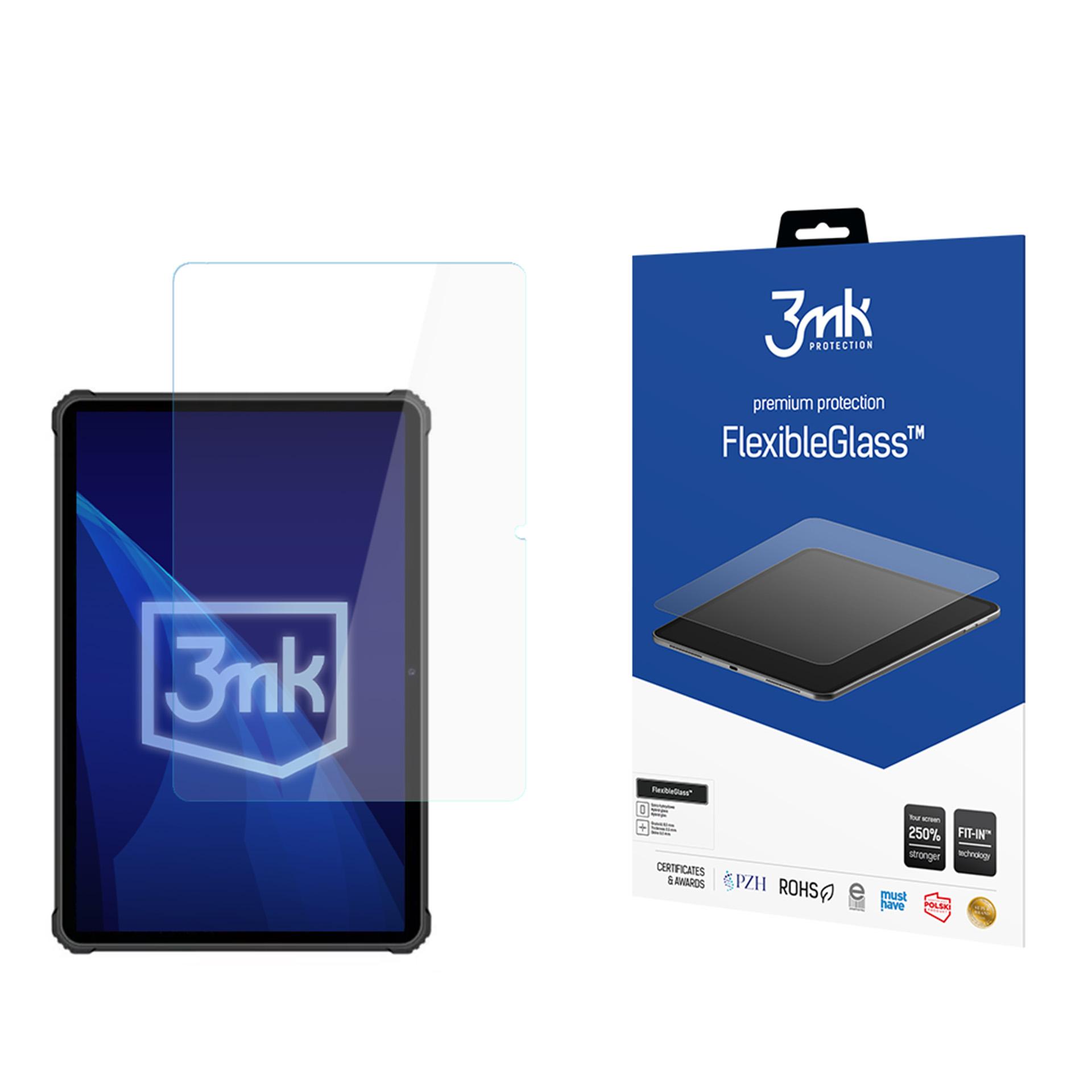 Oukitel RT5 – 3mk FlexibleGlass (kuni 13") tahvelarvuti ekraanikaitse
