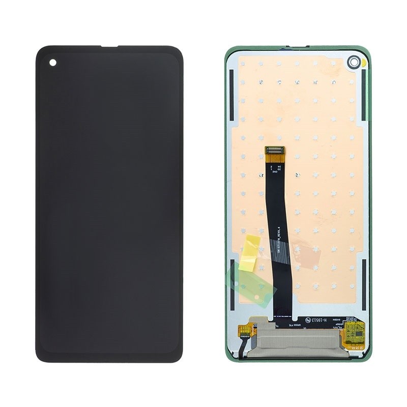 LCD-ekraan Samsung G715F Xcover PRO puuteekraaniga, must, originaal (Service Pack)