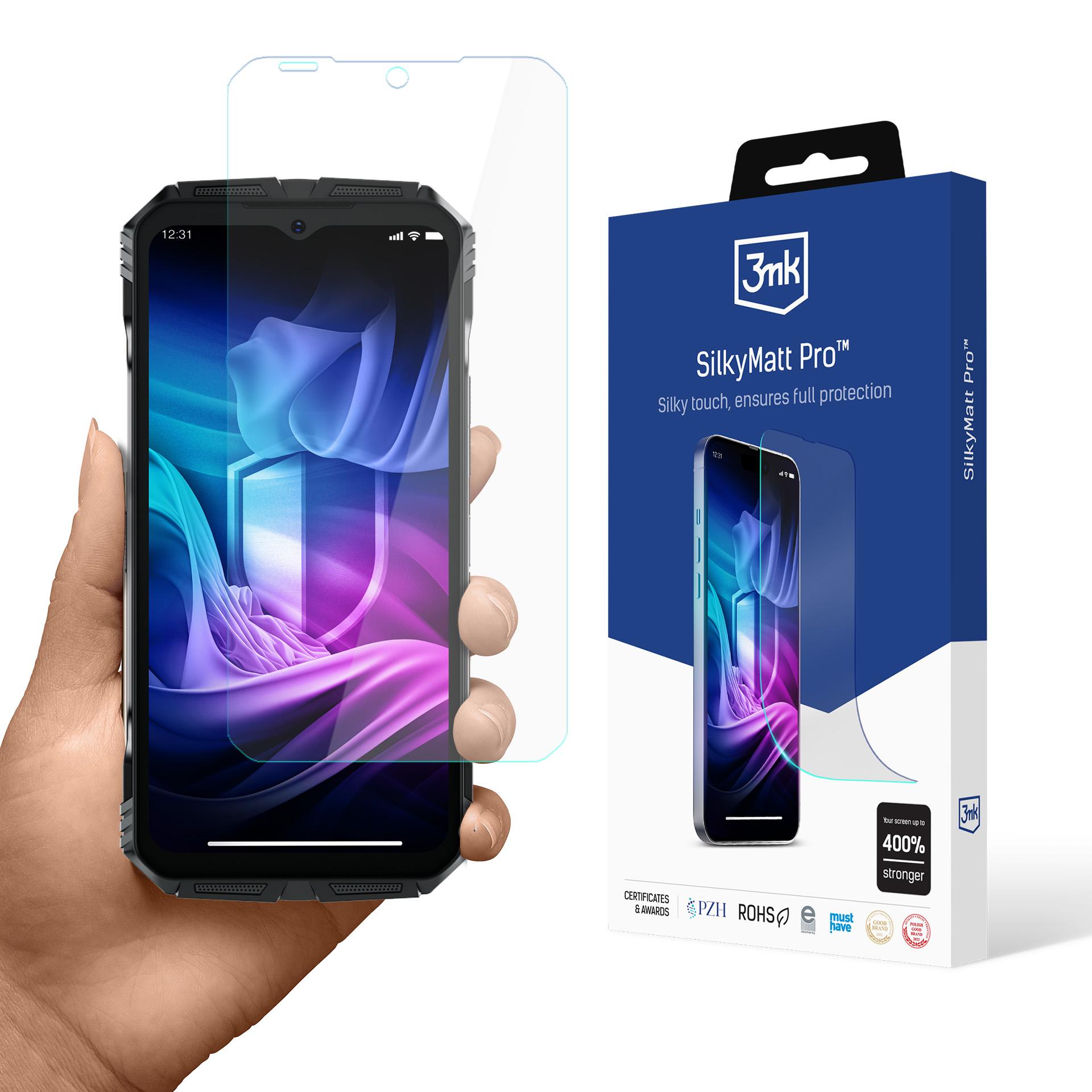 Doogee S118 – 3mk Silky Matt Pro telefoni ekraanikaitse