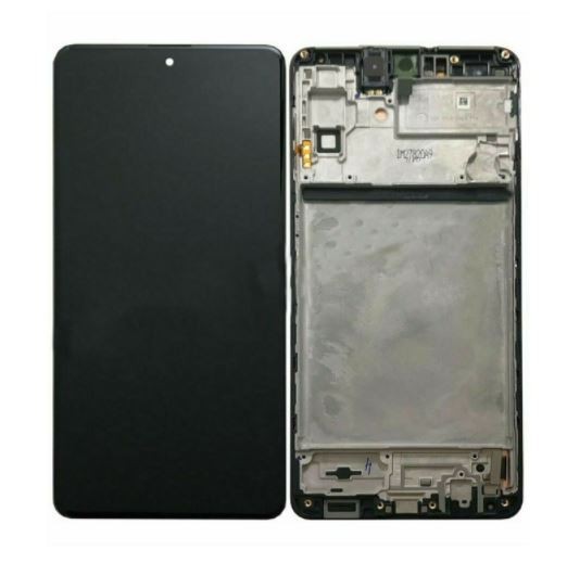 LCD-ekraan Samsung M515 M51 2020 puuteekraani ja raamiga, must, originaal (Service Pack)
